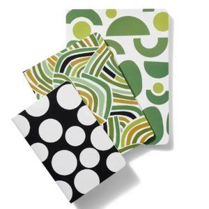 NWT Tabitha Brown 3pc Small/Medium/Large Set Avocado Soft Cover Journals